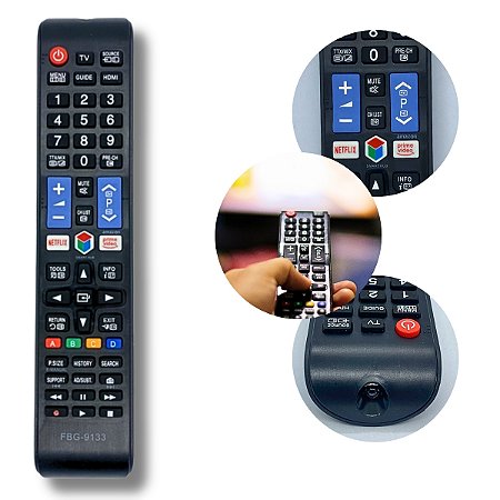 Controle Remoto Compatível C/ Samsung Modelo FBG-9133