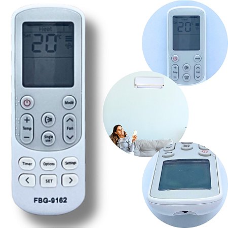 Controle Remoto Compatível C/ Ar Condicionado Samsung
