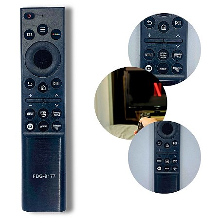 Controle Remoto Smart Compatível C/ Samsung 4k