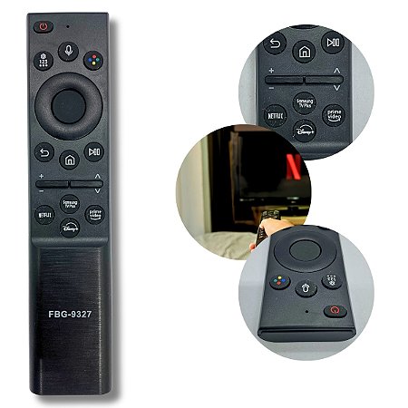 Controle Remoto Smart Compatível  com Samsung  - Modelo FBG- 9327