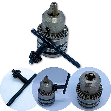 Conjunto Mandril + Chave Manual FBG-3101 – Metal
