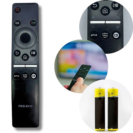 Kit Controle Remoto Modelo - FBG-9111 - Pilha