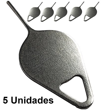 Chave Remoção De Slot Chip Sd Card Samsung KIT 5 UNIDADES