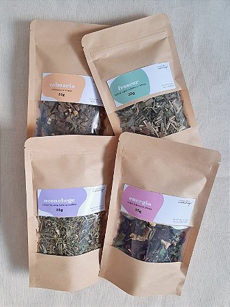 Kit - Blend de ervas para infusão | Sensações