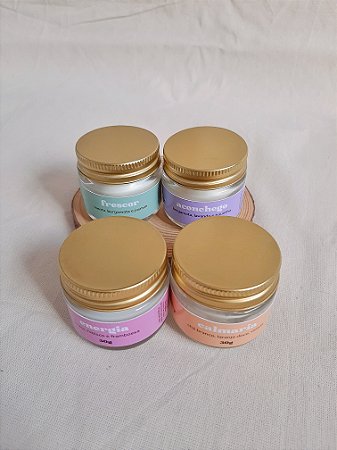 Kit - Velas aromáticas Sensações | minizinhas (30g/cada)