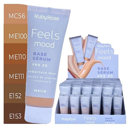 BASE SÉRUM FEELS MOOD FPS20 RUBY ROSE