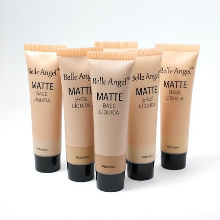 BASE LÍQUIDA MATTE DA BELLE ANGEL