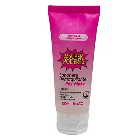 SABONETE DEMAQUILANTE PÓS MAKE