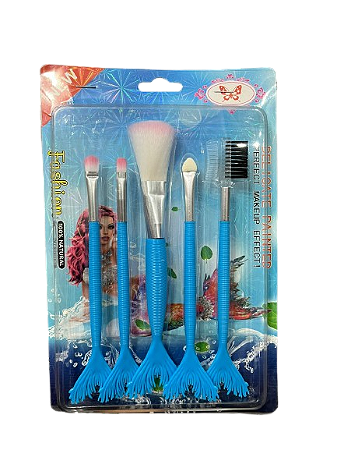 KIT PINCEL SEREIA - 5 UND AZUL