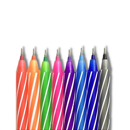 Caneta Esferográfica Spiro 0.7mm Colorida CIS