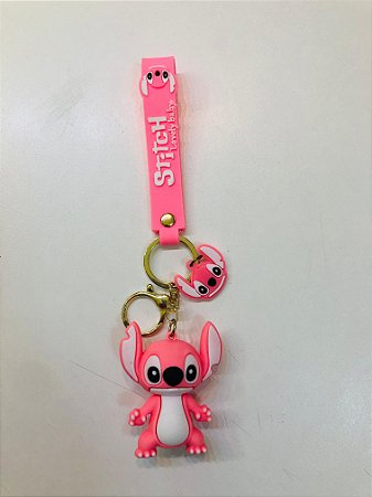 Chaveiro Luxo Stitch Angel