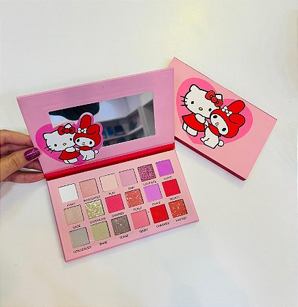 Paleta Maquiagem Hello Kitty