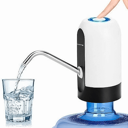 Bomba Elétrica para Galão de Água [Branco]