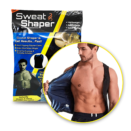 Colete Queima Gordura com Ziper Masculino [L/XL]