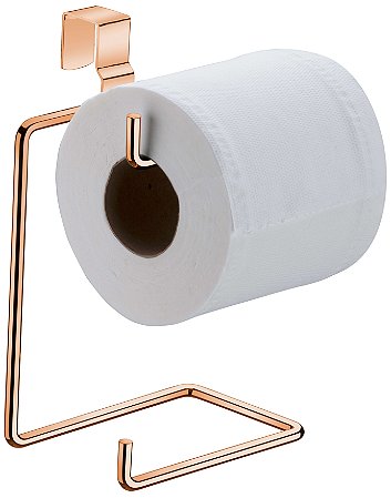 Suporte Duplo de Papel Higiênico para Caixa Acoplada Rose Gold