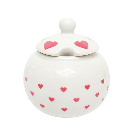 Jogo de Chá Porcelana Branco - Donna Coisinha Decor