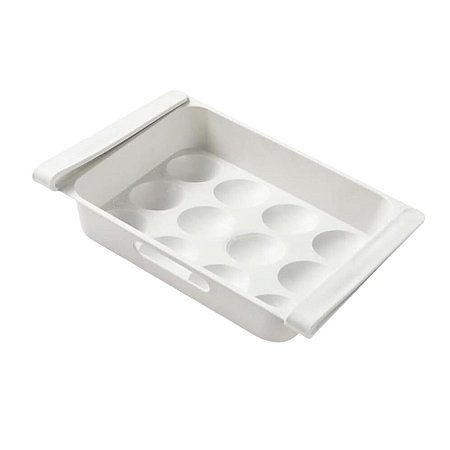 Gaveta Porta Ovos de Plástico Branco