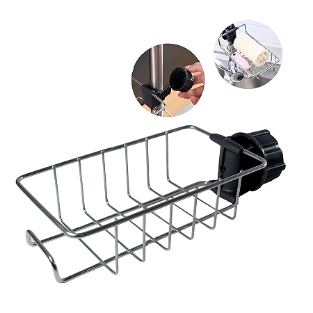 Suporte Organizador Aramado Cromado