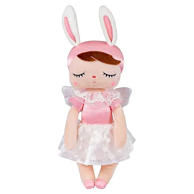 Boneca Angela Angel Rosa 33cm - Metoo