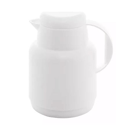 Garrafa Térmica Lyor De Plástico Branca