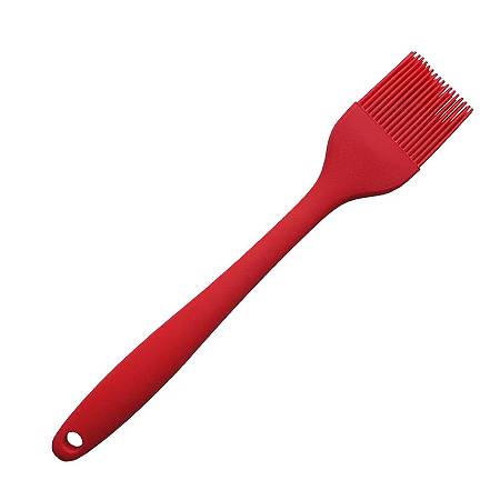 Pincel Silicone Vermelho