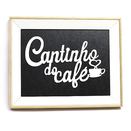 Quadro Decorativo Cantinho do Café