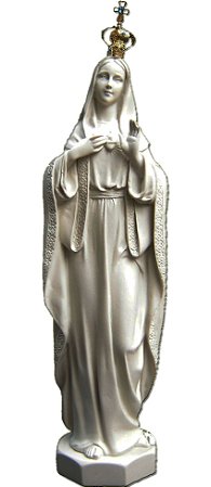 Sagrado Coração de Maria em resina