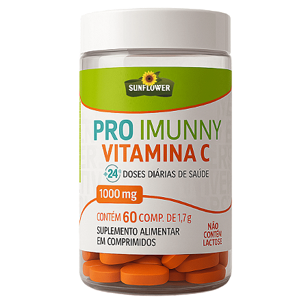 Pro Imunny 1g de Vitamina C 60 Comprimidos 1,7g
