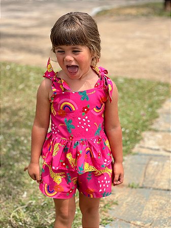 Conjunto Oncinha Pintadinha