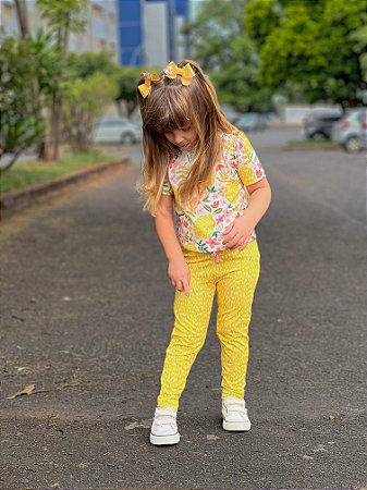 Conjunto Legging Limãozinho