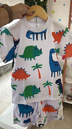 Conjunto Masculino Dino Colors