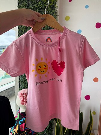 Camiseta Feminina Brincar