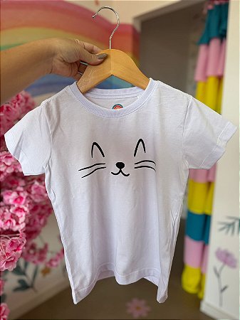 Camiseta Feminina Miau