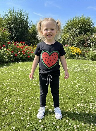 Conjunto Melancia Black Legging