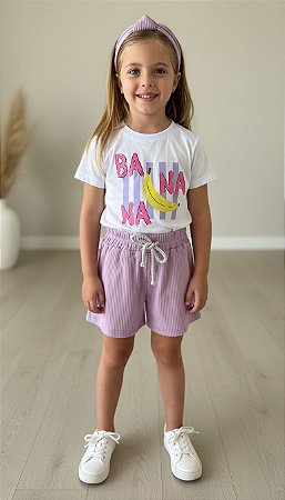 Conjunto Short Banana