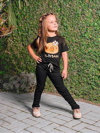 Conjunto Capivara Black