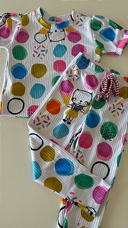 Conjunto Canelado Sorvetinho