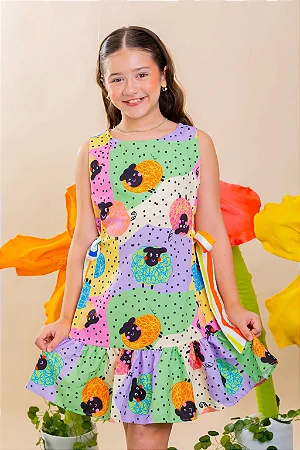 Vestido Carneirinhos