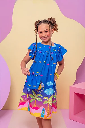 Vestido Ilha Mágica