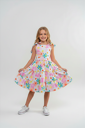 Vestido Jardim Florido