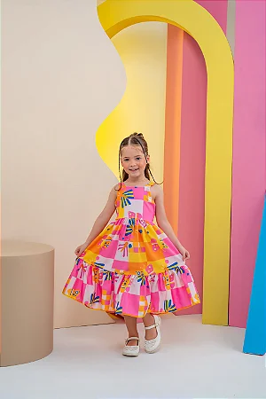 Vestido Midi Butterfly