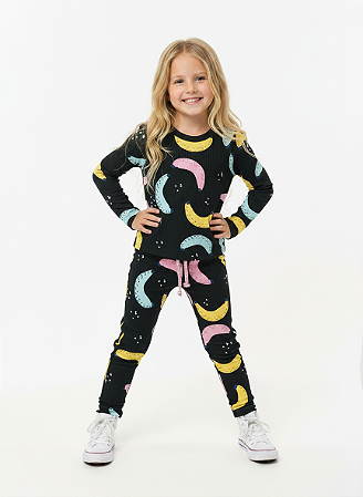 Conjunto Canelado Banana
