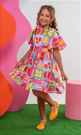 Vestido Frutinhas