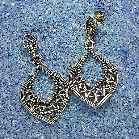 Brincos em Prata 925 trabalhada