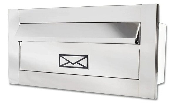 Caixa Correio Inox Carta