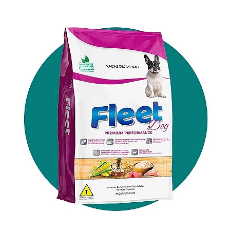 Fleet Dog Premium Cães Adultos Raças Pequenas