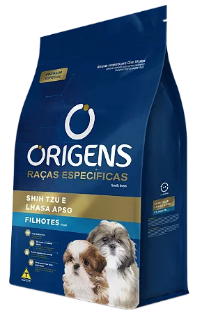 Origens Premium Special Raças Específicas Filhotes Shih Tzu e Lhasa Apso