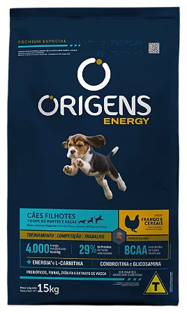 Origens Premium Special Energy Cães Filhotes