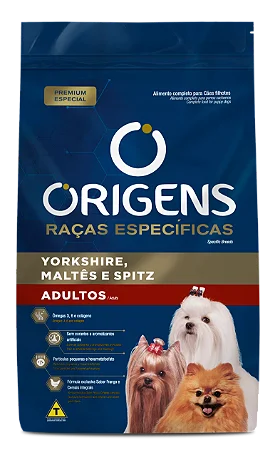 Origens Premium Special Raças Específicas Cães Adultos Yorkshire/ Maltês/ Spitz Alemão