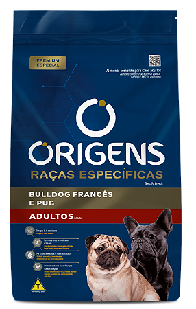 Origens Premium Special Raças Específicas Adultos Bulldog Francês e Pug